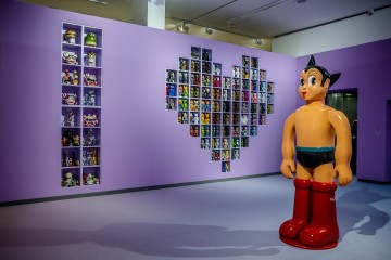 Ausstellungsansicht Wonderwalls. Art & Toys, NRW-Forum Düsseldorf, Foto Andreas Endermann