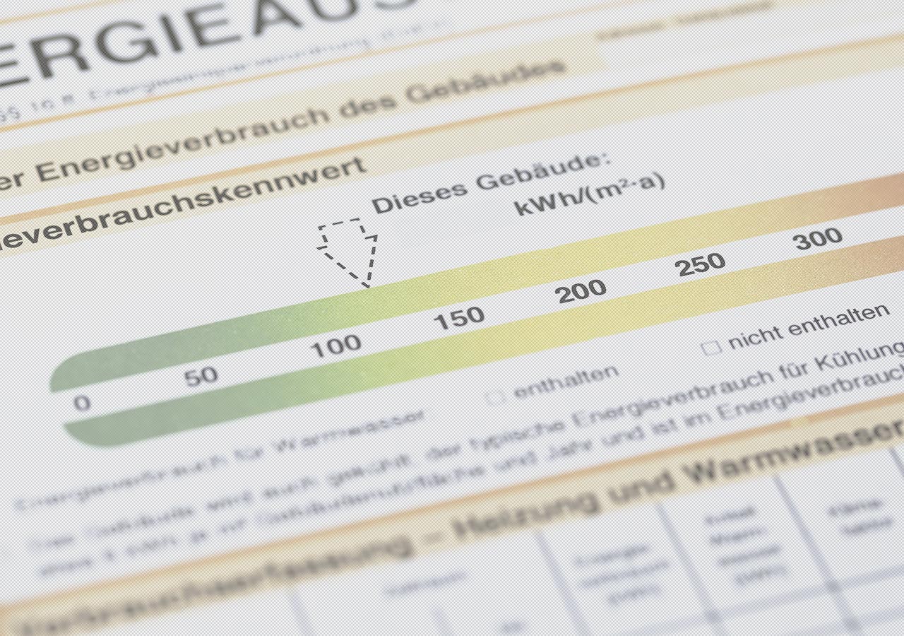 Ausschnitt aus einem Energieausweis