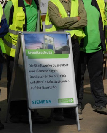 30. Juni – 500.000 Arbeitsstunden