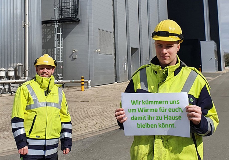 Stadtwerke Helden für Wärme