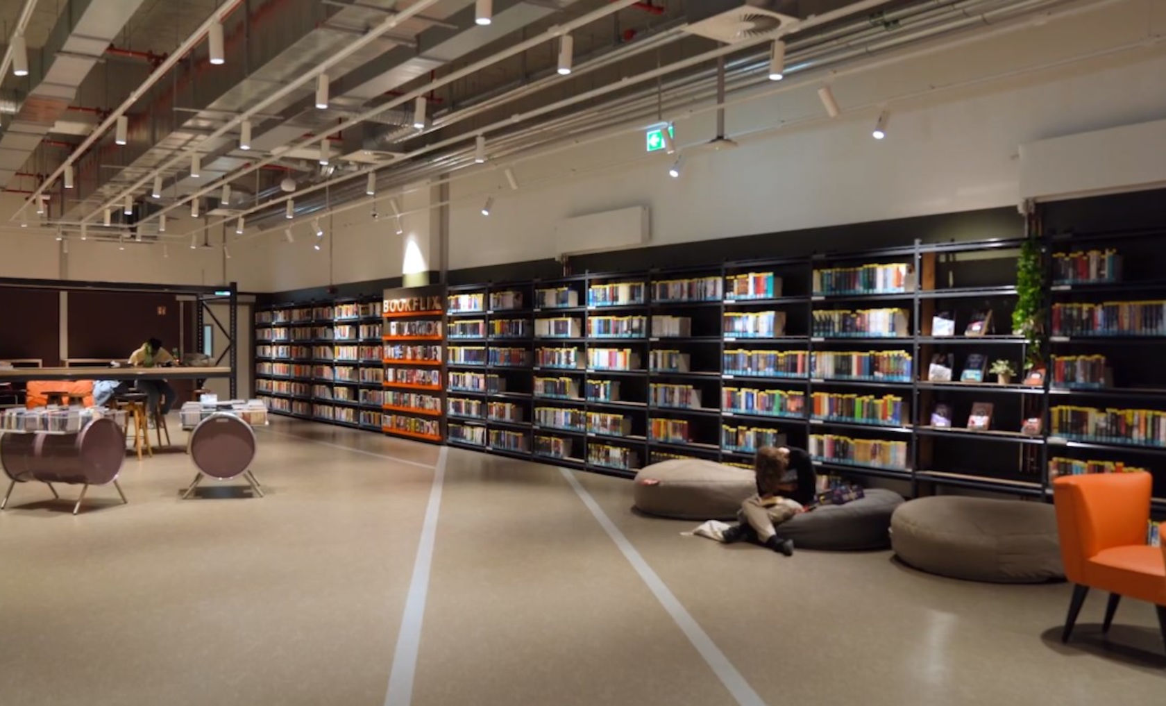 Gemütlich Lesen in der Düsseldorfer Zentralbibliothek