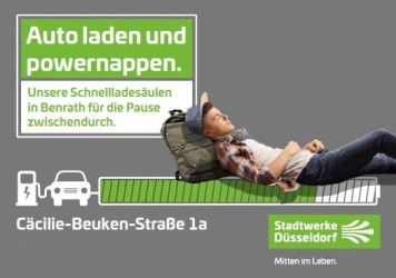 Kampagne zu den Schnellladestationen