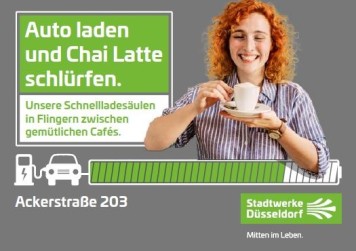 Kampagne zu den Schnellladestationen