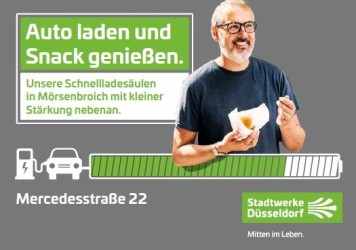 Kampagne zu den Schnellladestationen