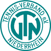 Das Logo des TVN: Tennis-Verband e.V. Niederrhein