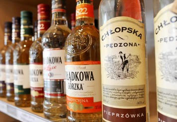 Polnischer Schnaps in verschiedensten Variationen.