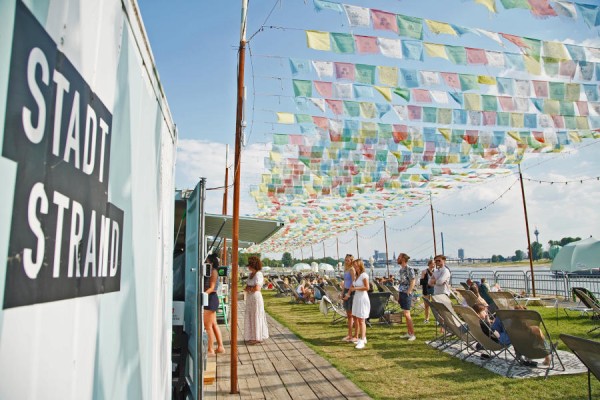 Stadtstrand am Robert-Lehr-Ufer © Stadtstrand Düsseldorf GmbH