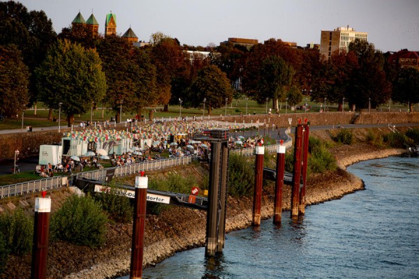 Stadtstrand am Robert-Lehr-Ufer © Stadtstrand Düsseldorf GmbH