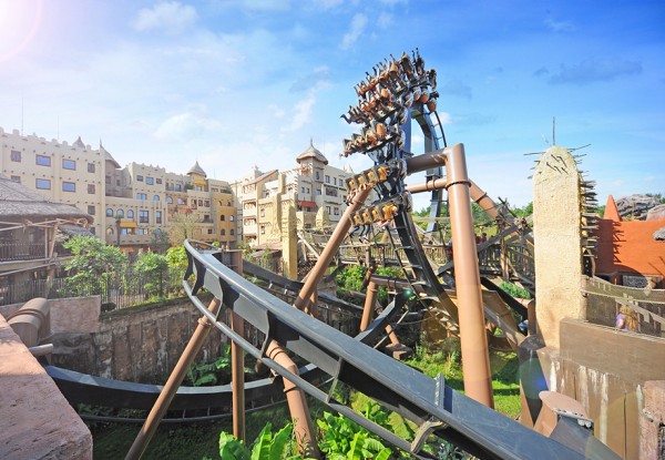 Welche Fliehkräfte entstehen eigentlich in einem Achterbahnlooping? (Quelle: Phantasialand)