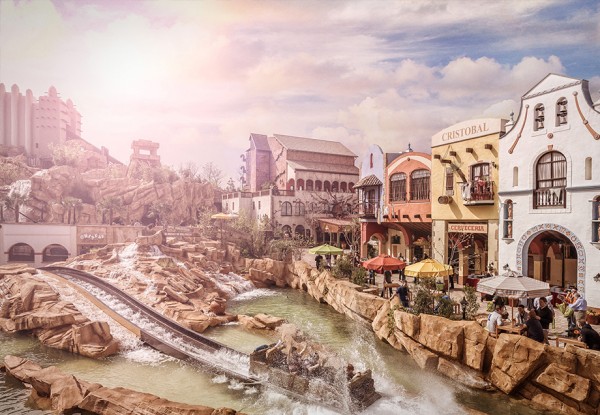 An welcher Stelle ist die Bewegungsenergie von „Chiapas“ wohl am größten? (Quelle: Phantasialand)