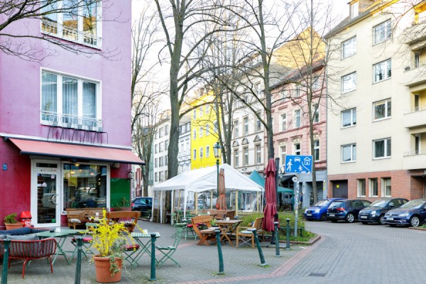 Ein bekanntes Büdchen in Düsseldorf Oberbilk © Ulrik Eichentopf