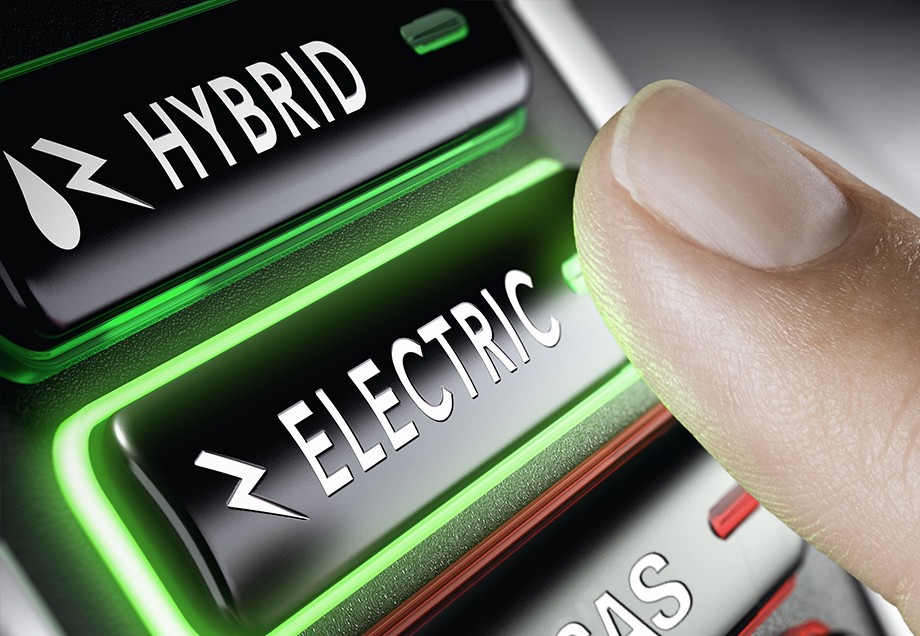 Die Wahl zwischen Elektro-, Gas- und Hybridantrieb.