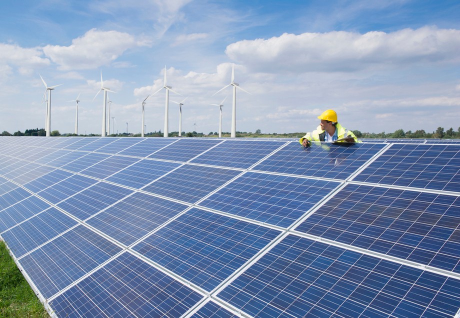 Solaranlagen im Einsatz für mehr Klimaneutralität.