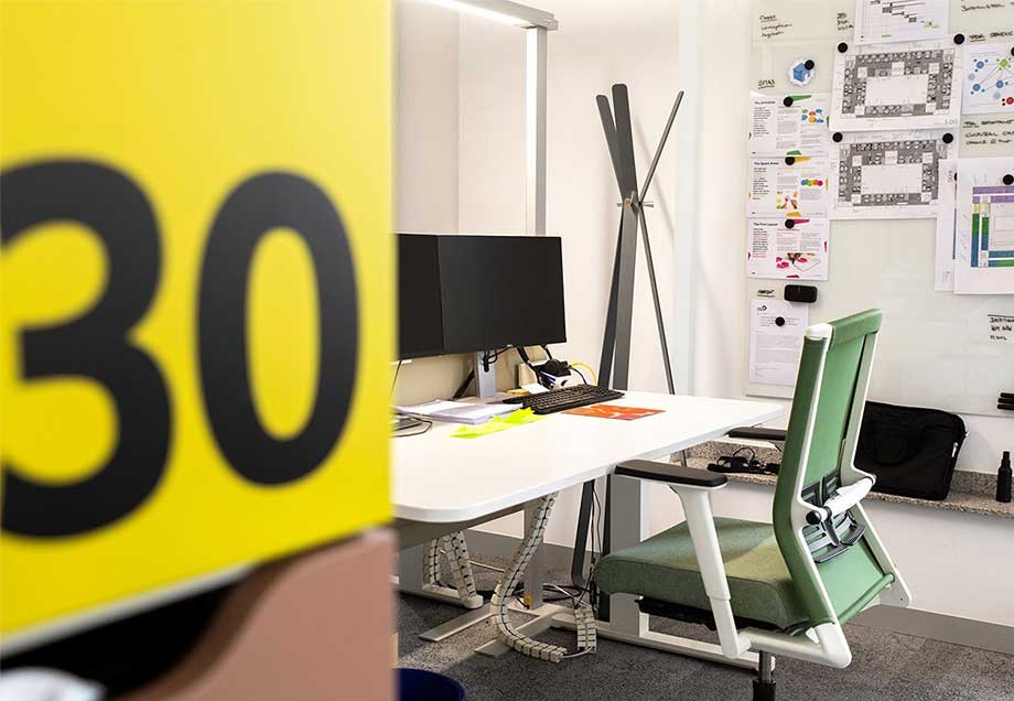 Mobilität der Zukunft: Coworking Space.