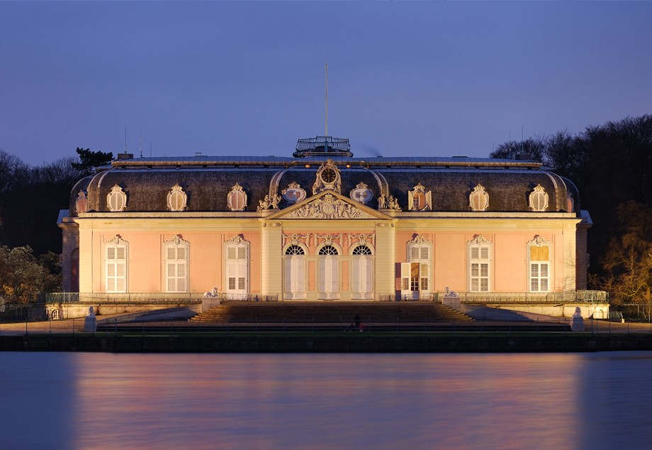 Panoramaaufnahme Schloss Benrath