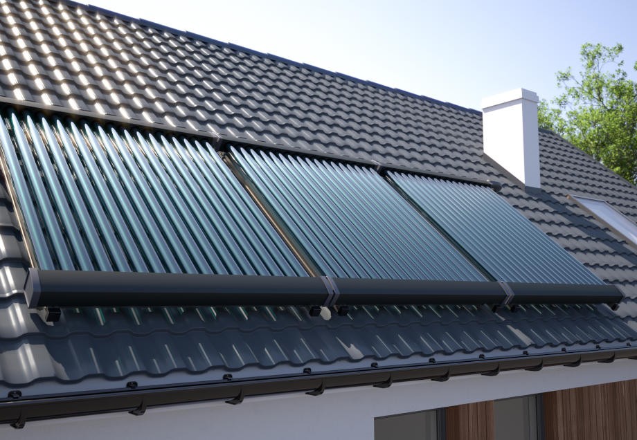 Heizarten: Solarthermie auf dem Dach